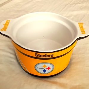 PITTSBURGH STEELERS 23 OZ BOWL .BEAUTIFUL COLORS .
